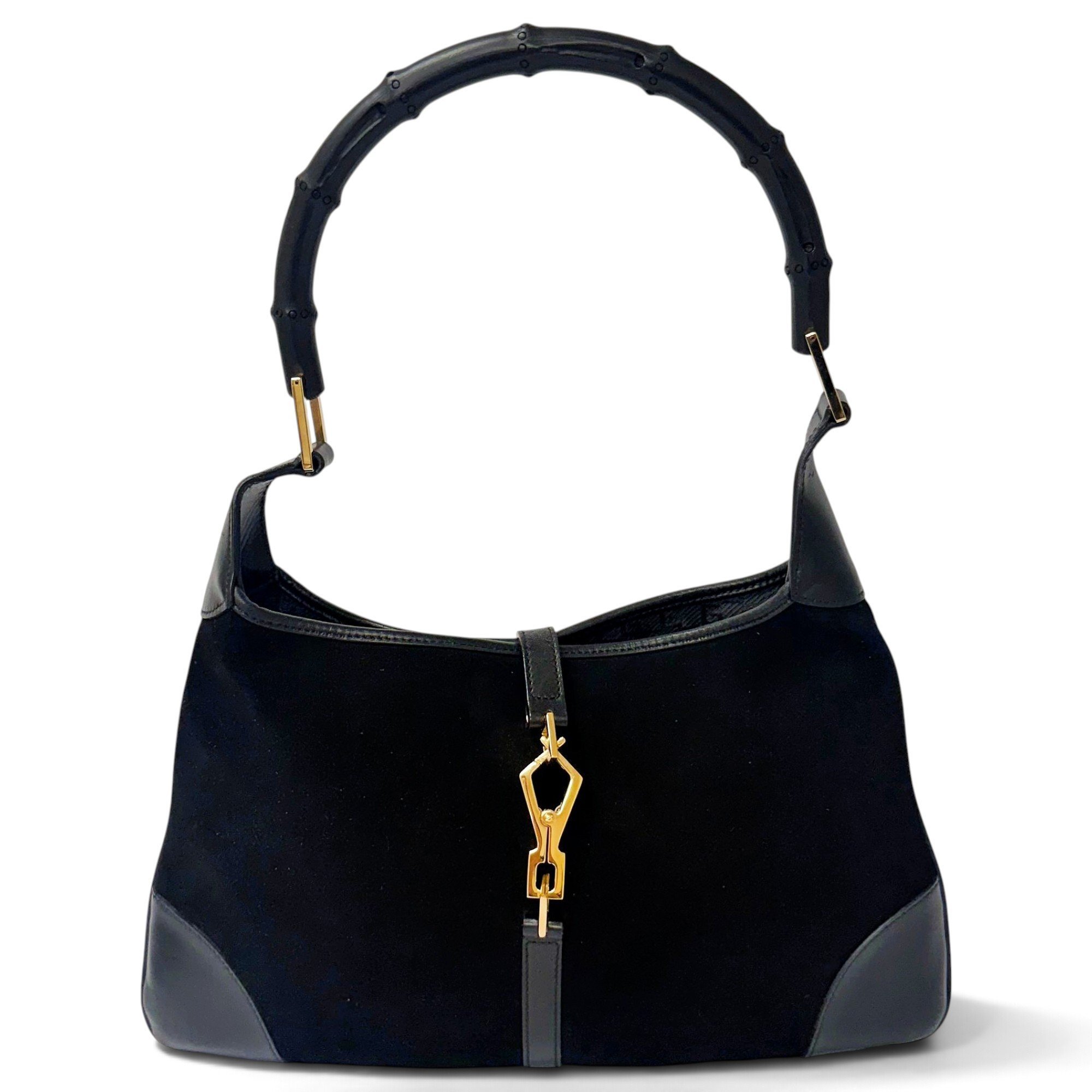 Vintage Bamboo leather handbag