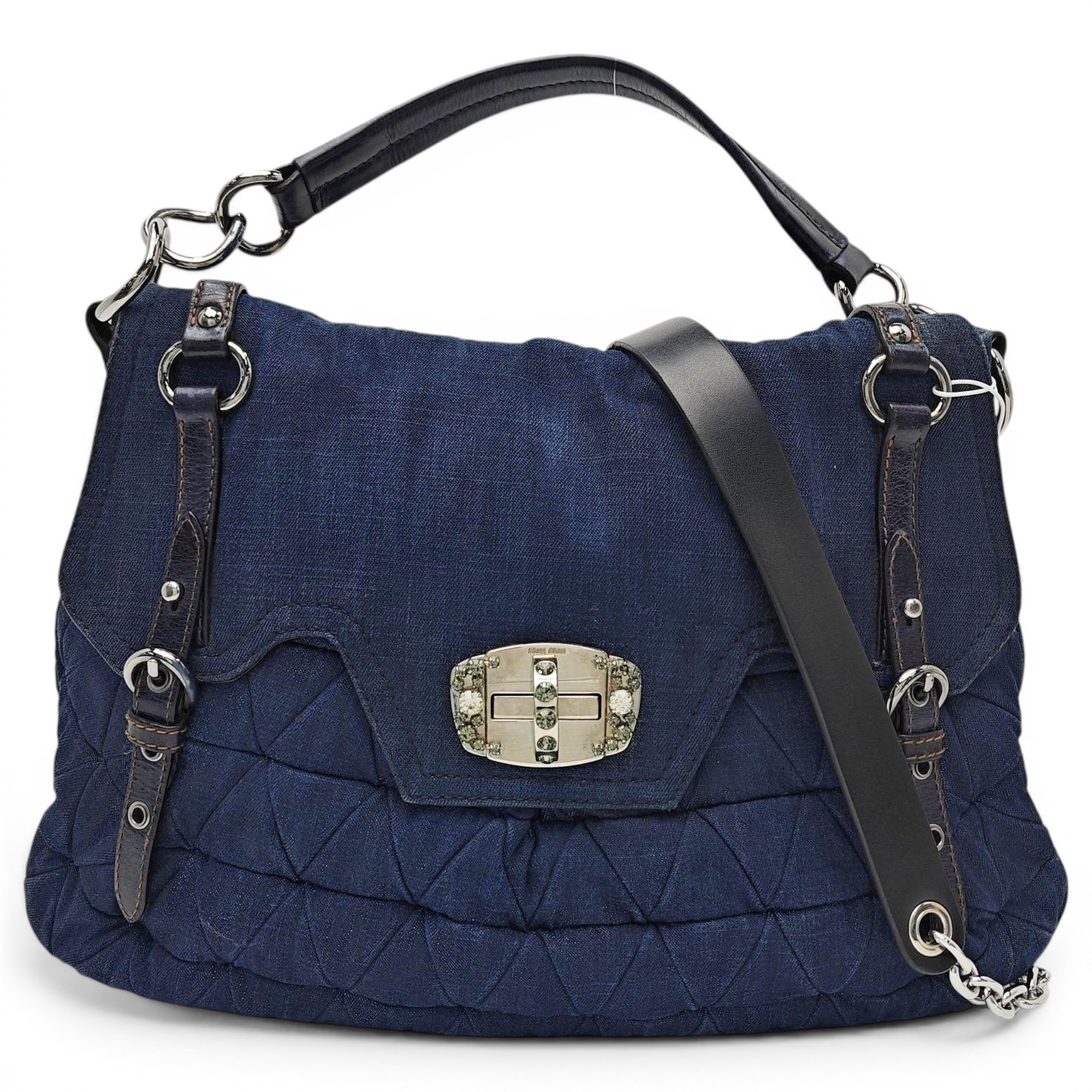 Coffer crossbody bag
