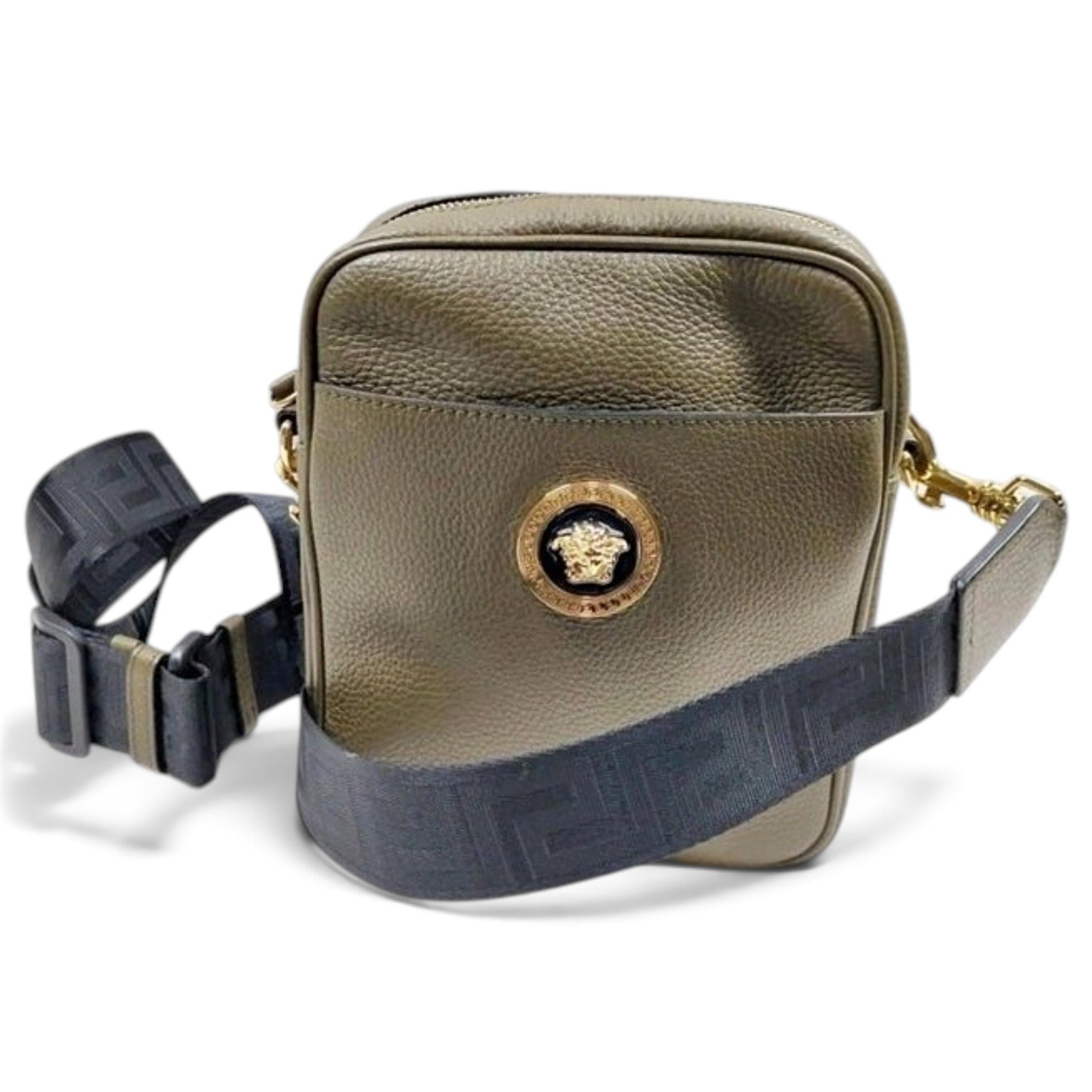 Leather crossbody bag