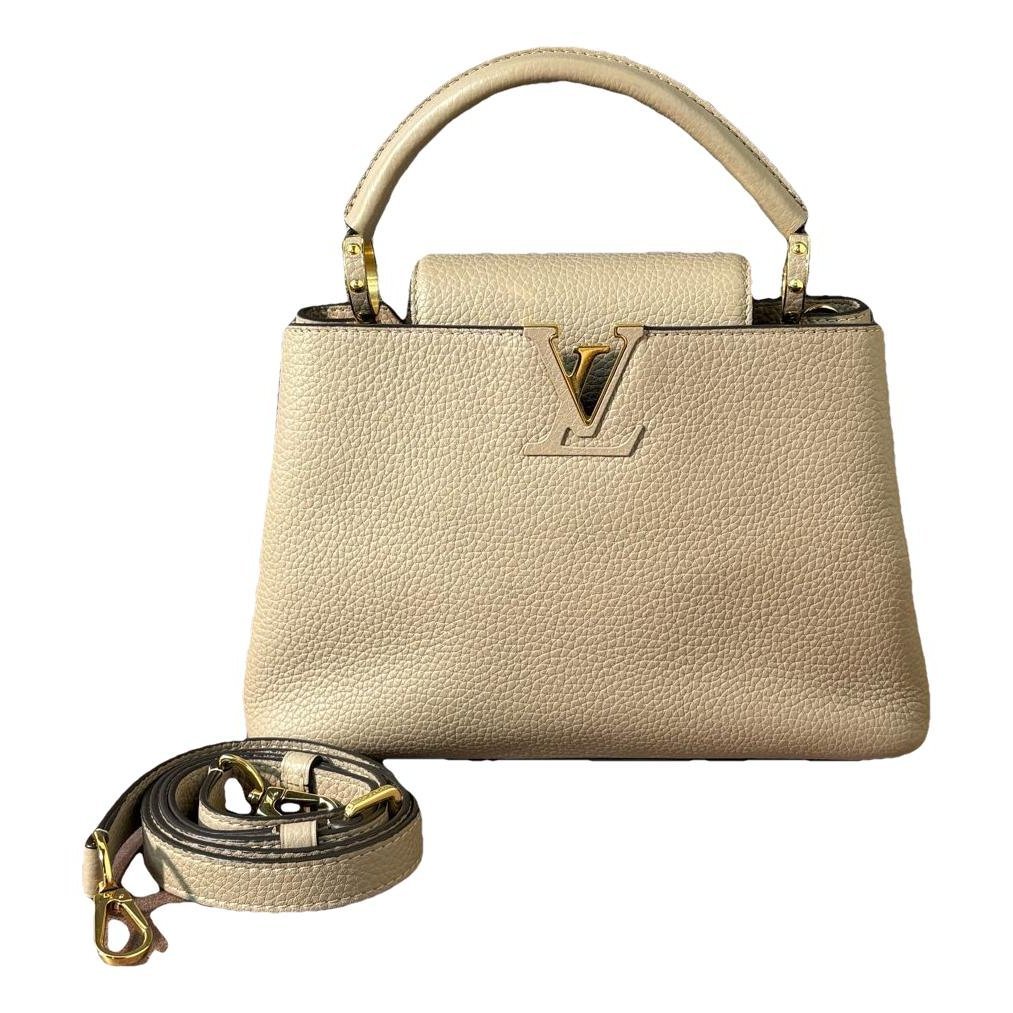 Capucines leather handbag
