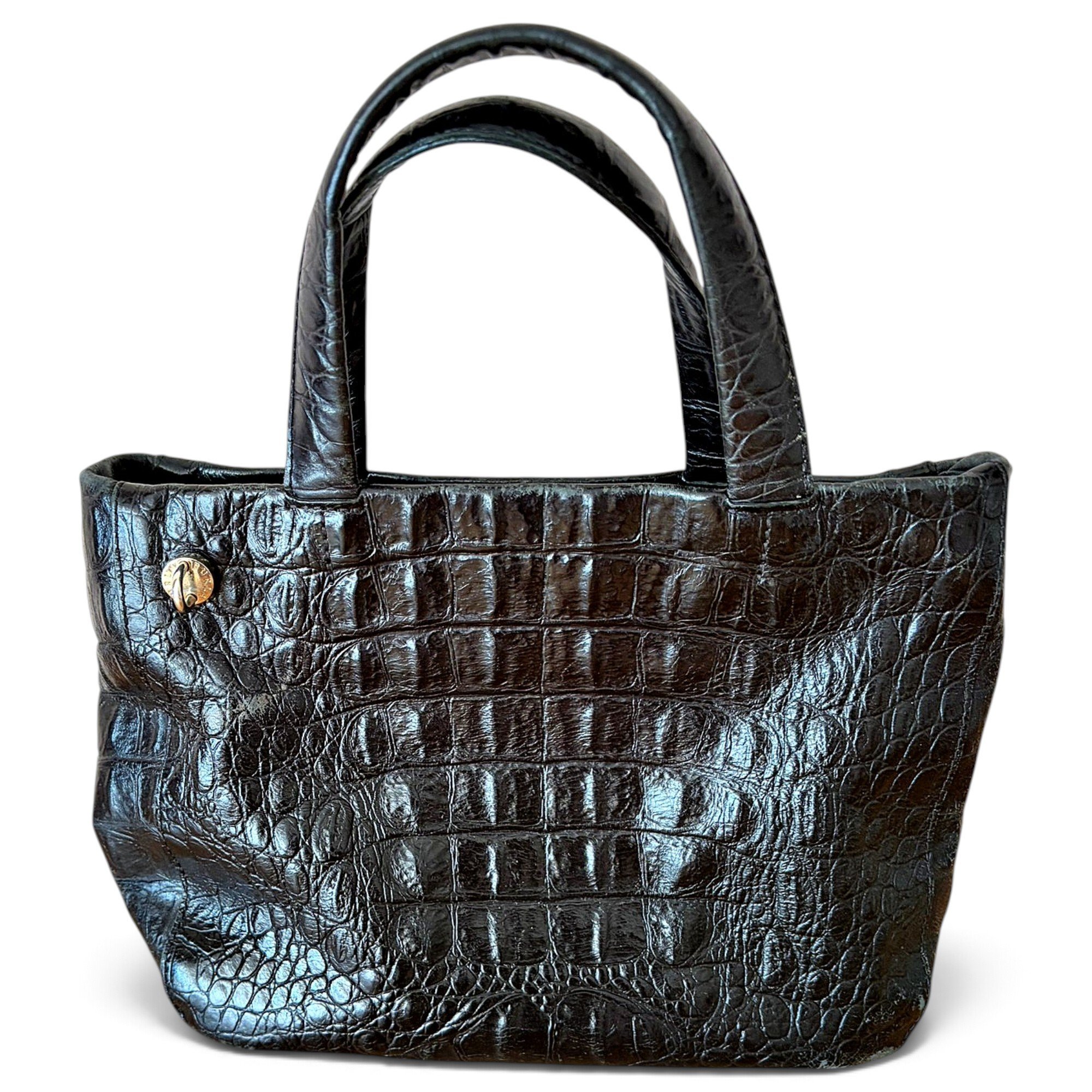Leather handbag