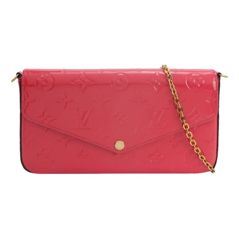 Félicie patent leather handbag