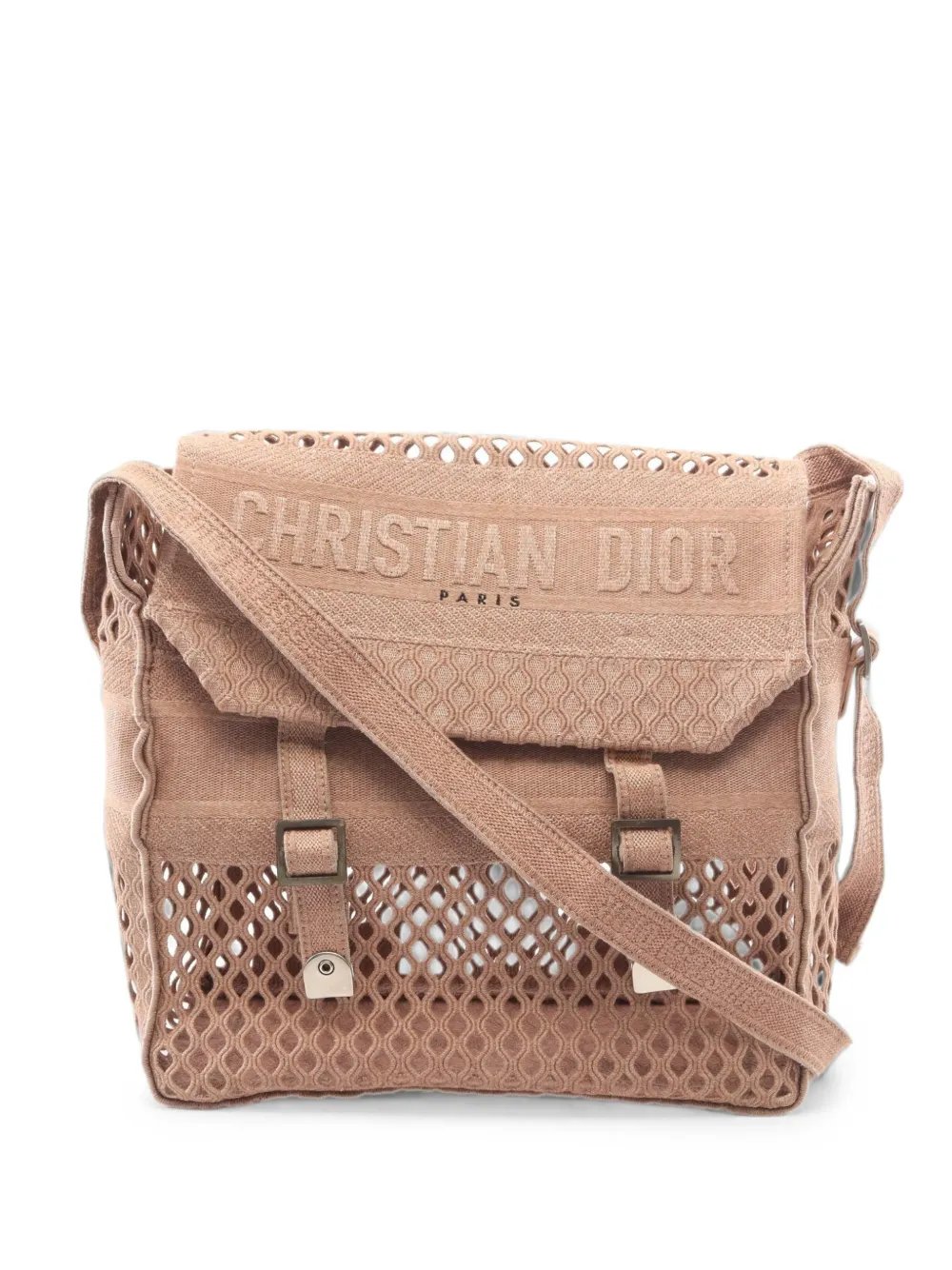 Dior 2010s DiorCamp mesh shoulder bag