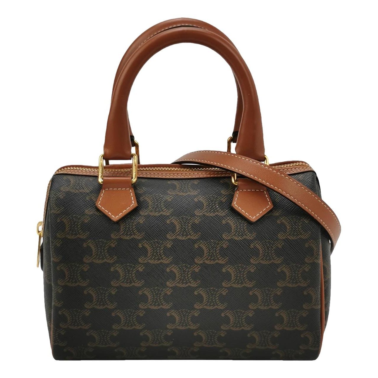 Triomphe leather bag
