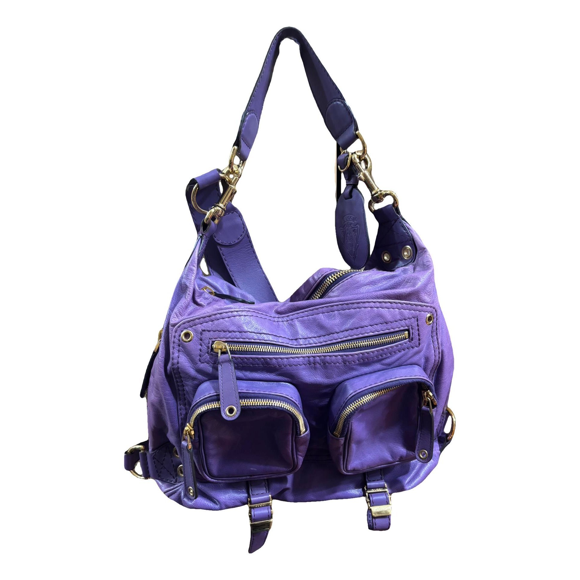 Leather handbag