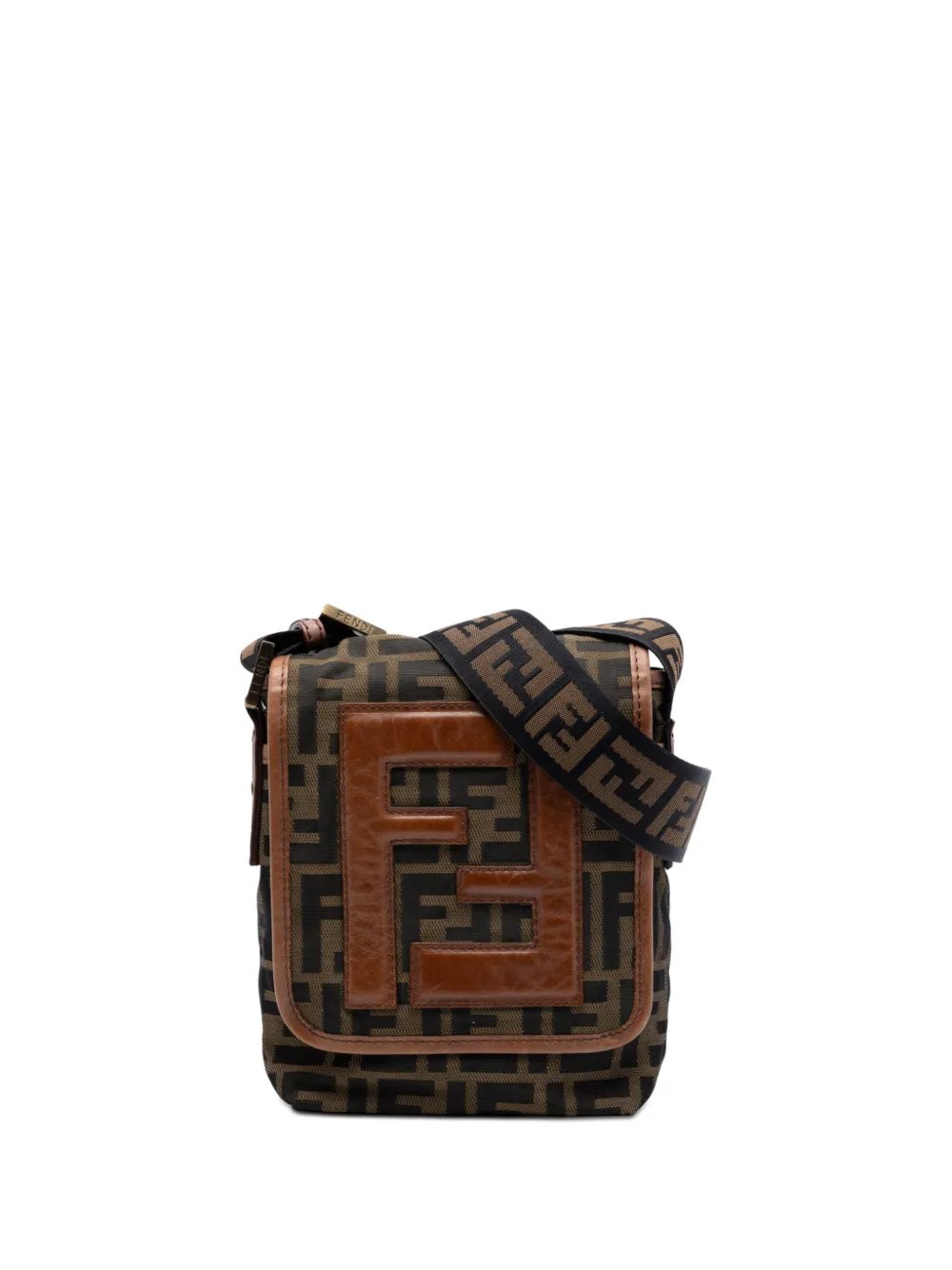 2000-2010 Mini FF Zucca Canvas crossbody bag
