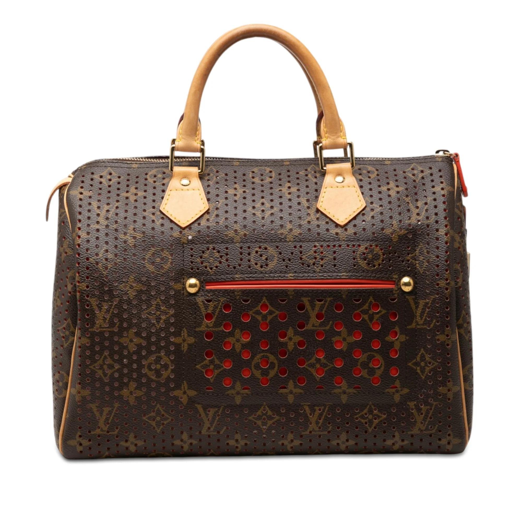 Speedy leather bag