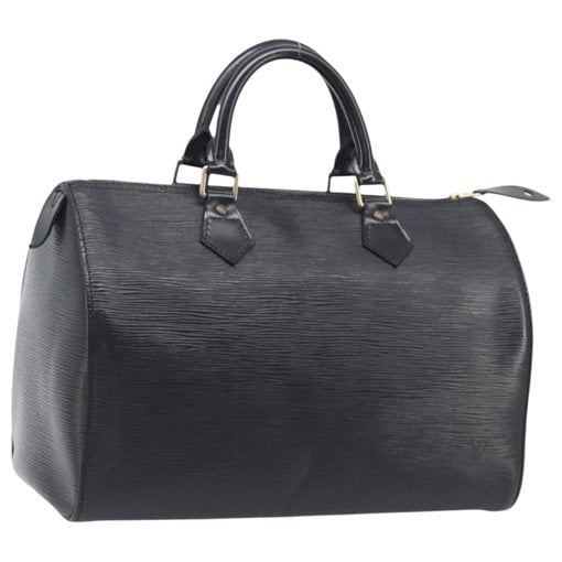 Speedy leather handbag