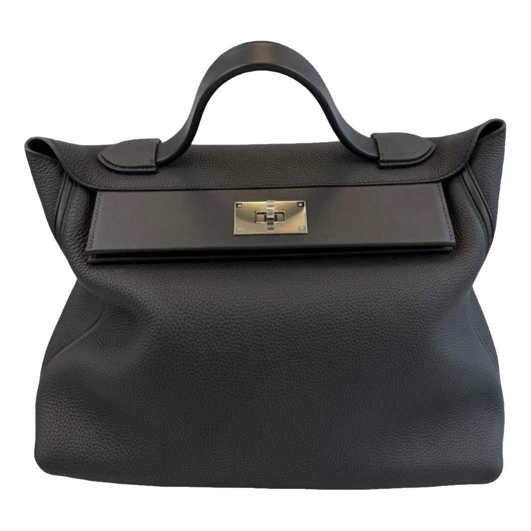 24/24 leather handbag