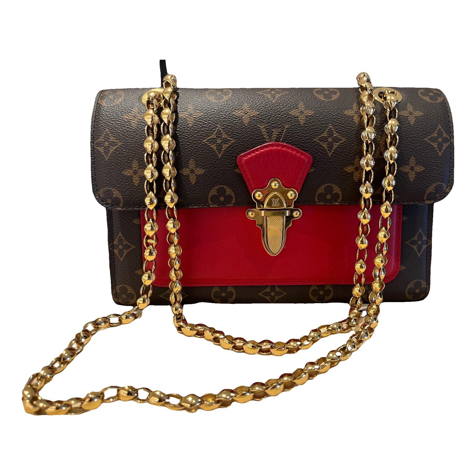 Victoire leather handbag
