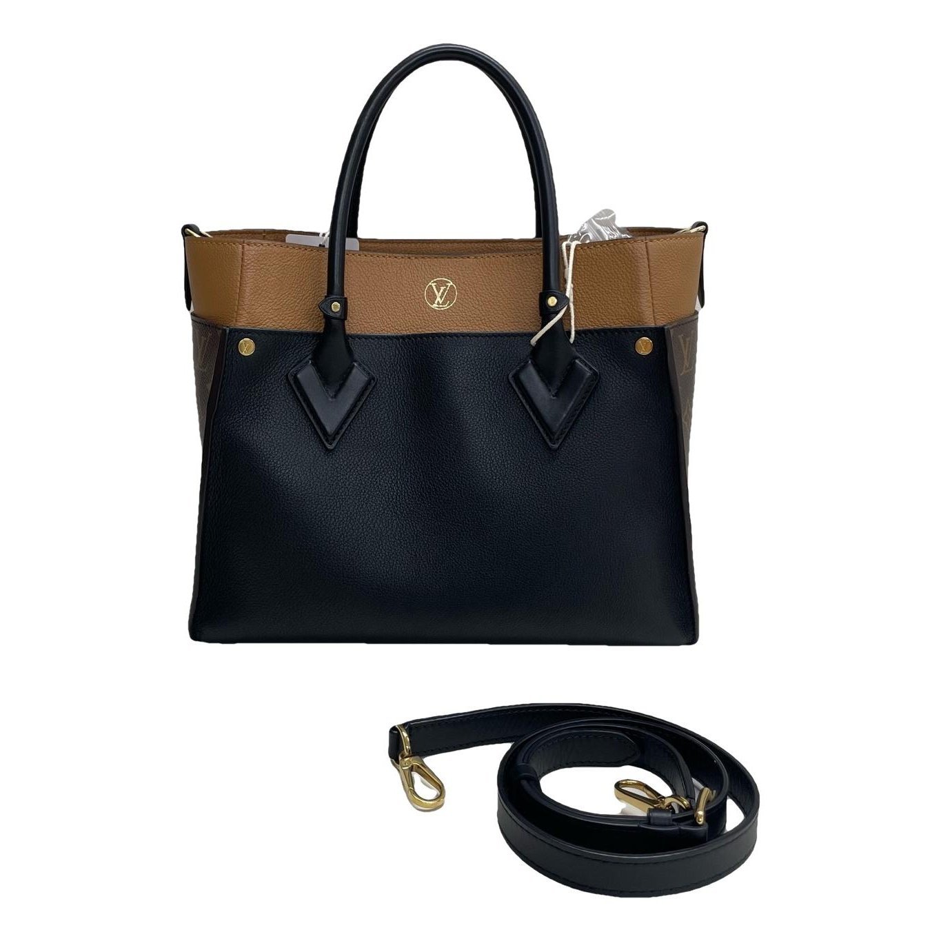 On My Side leather handbag