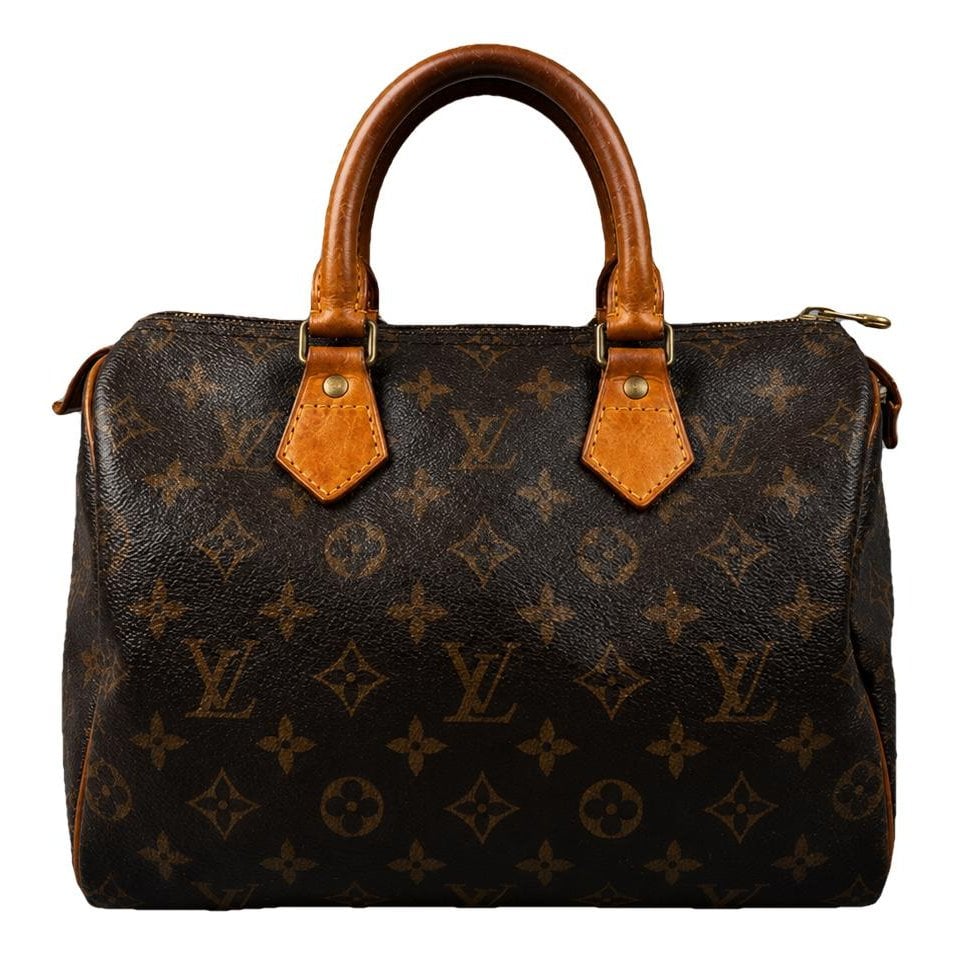 Speedy leather handbag