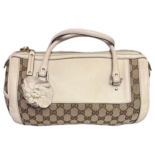 Boston leather handbag