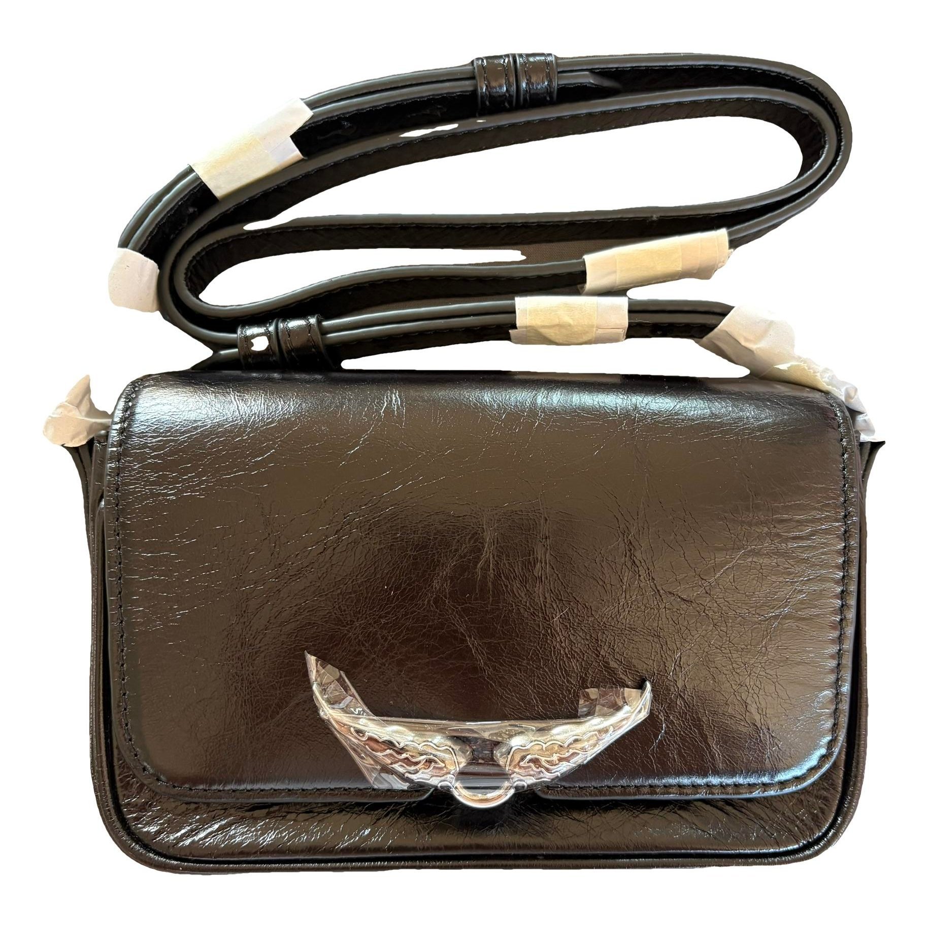 Leather crossbody bag
