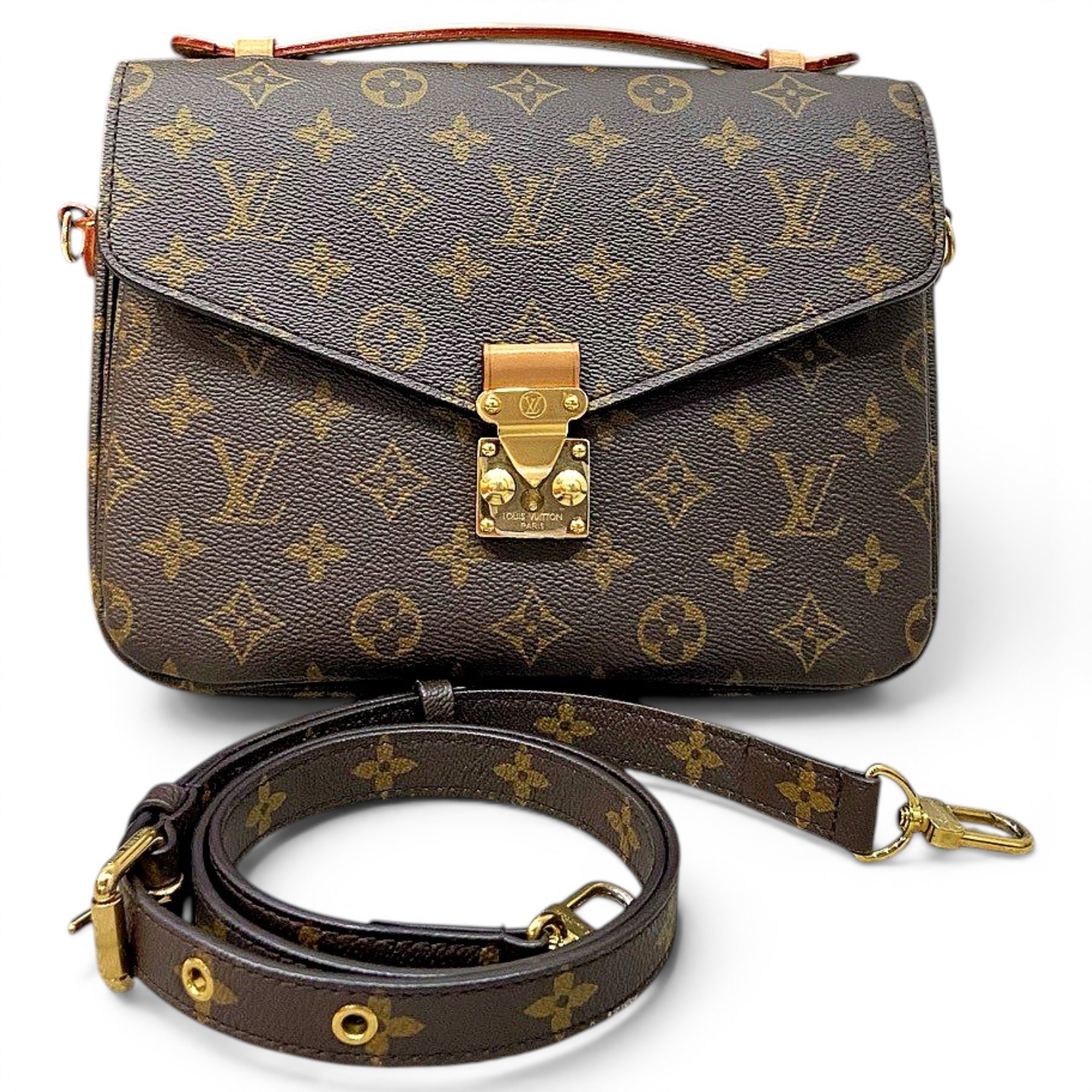 Metis leather crossbody bag