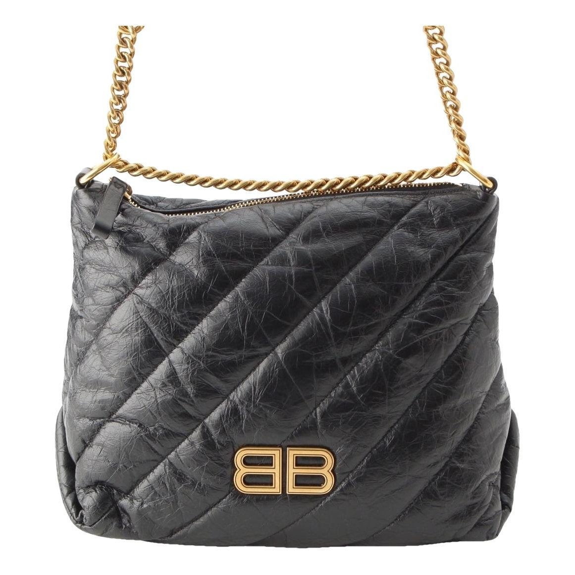 Crush leather bag