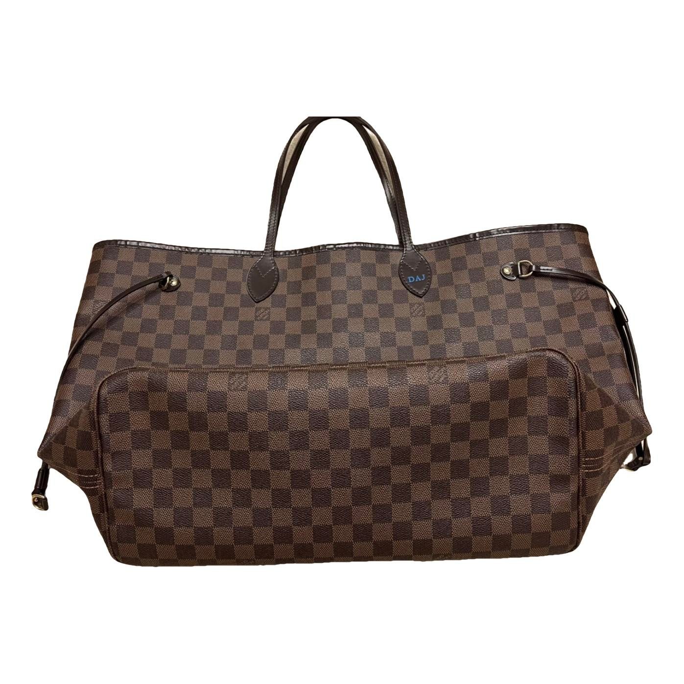 Neverfull leather tote