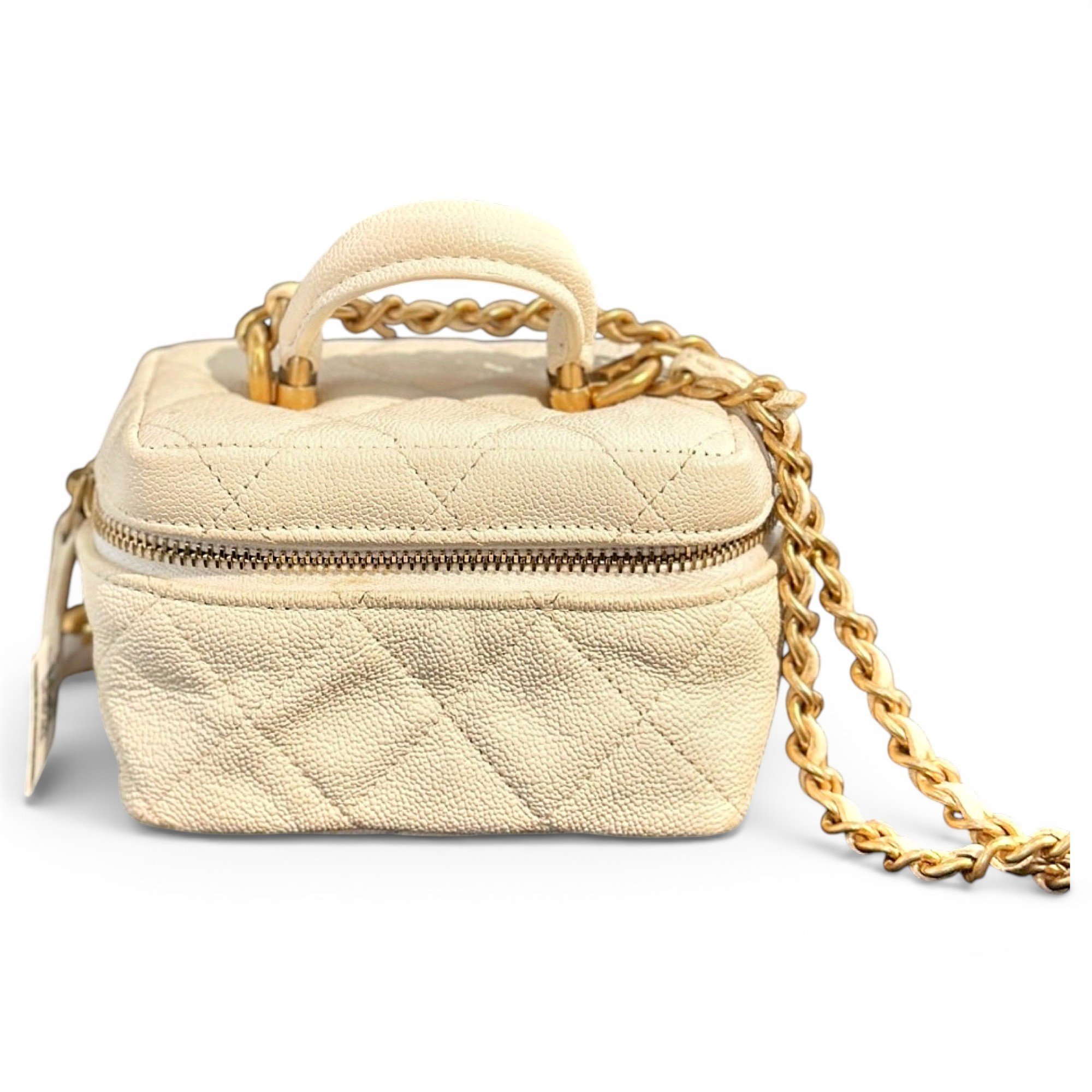 Trendy CC Vanity leather mini bag