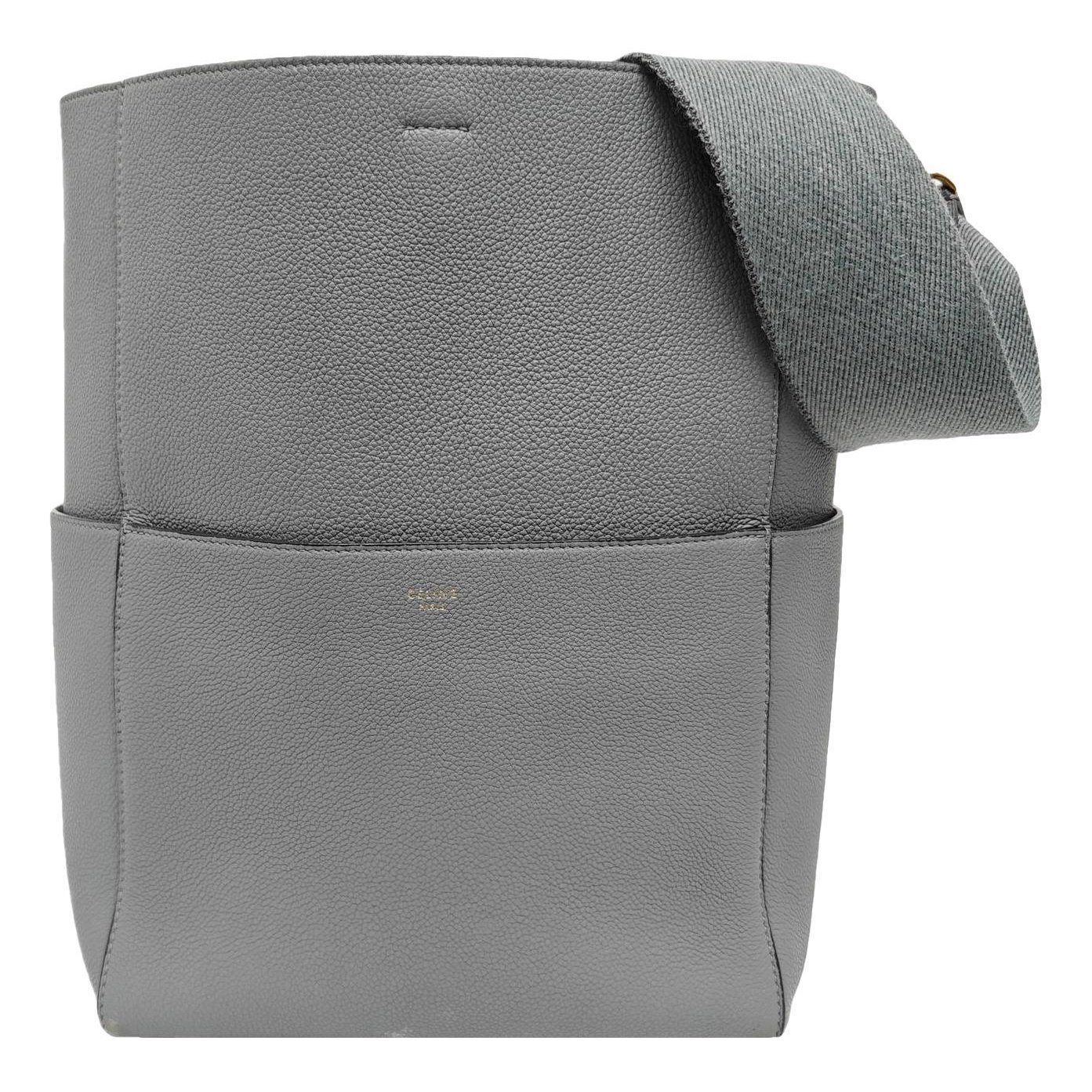 Seau Sangle leather tote