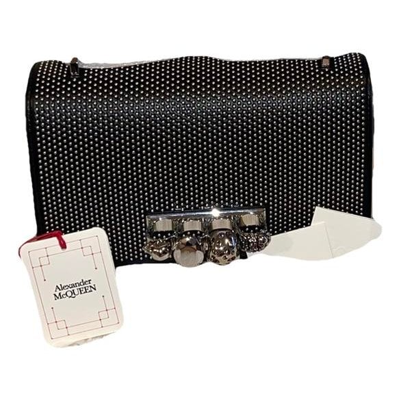 Alexander McQueen Skull leather crossbody bag