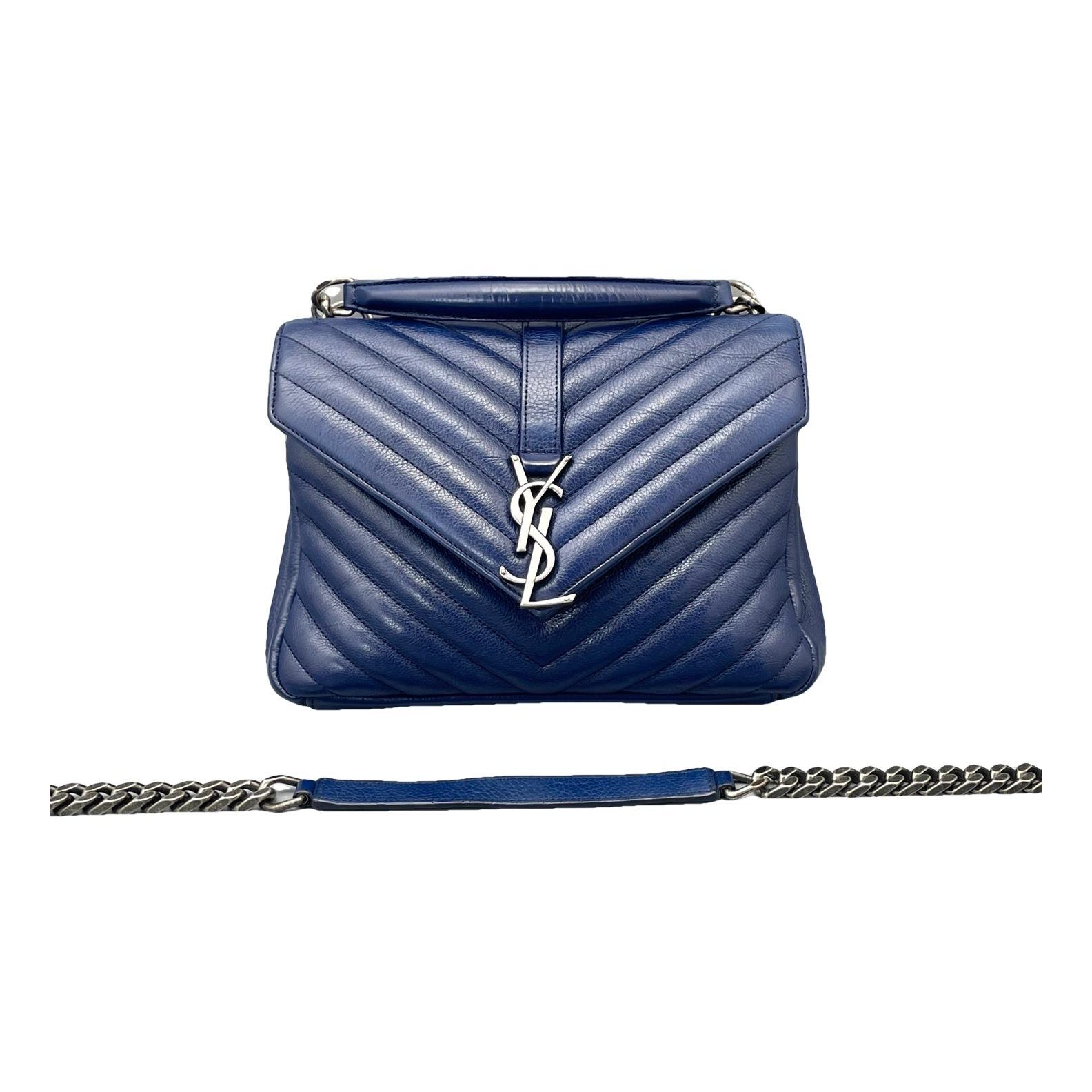 Collége monogramme leather handbag