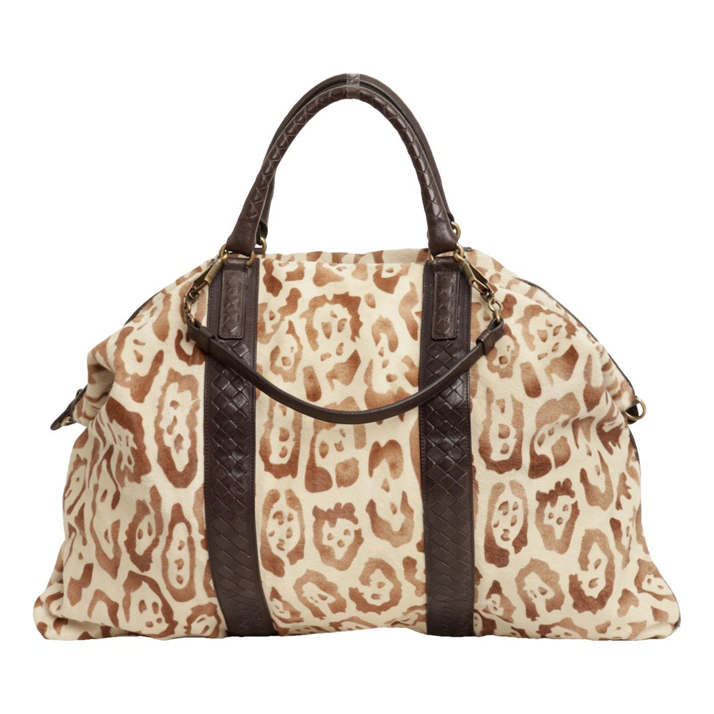 Leather tote