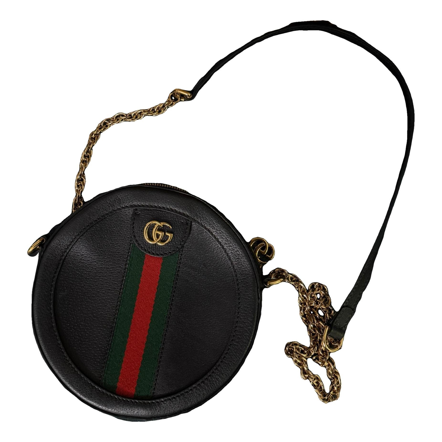 Ophidia leather clutch bag