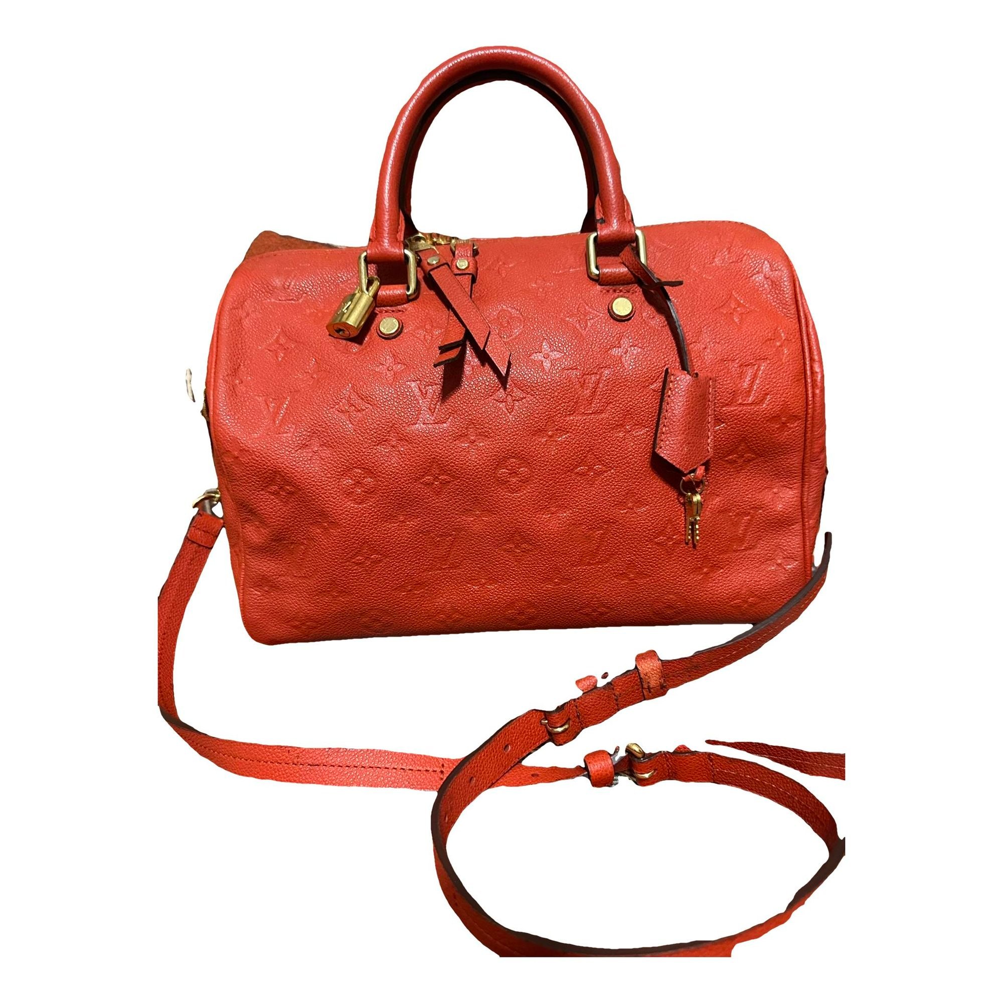 Speedy Bandoulière leather handbag