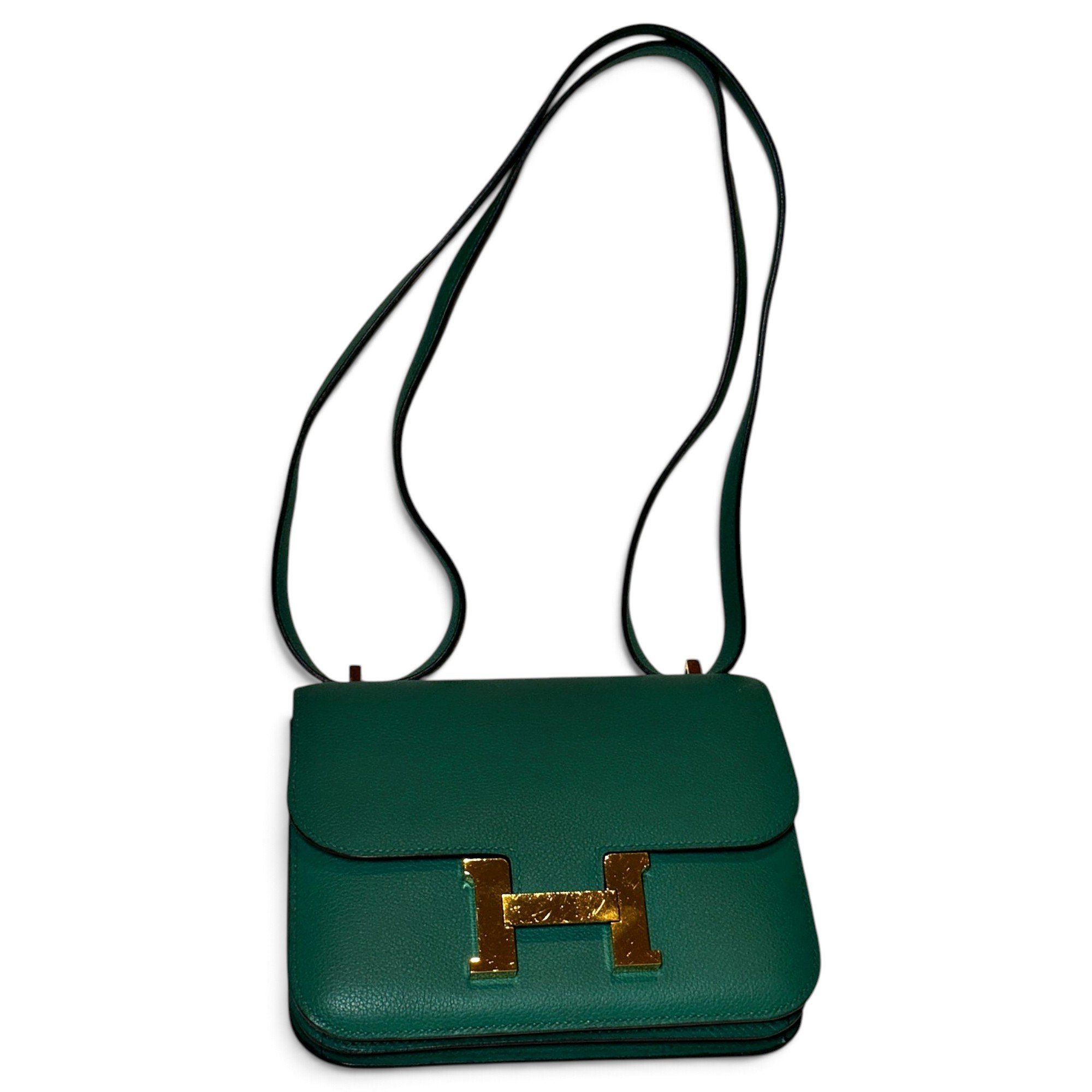 Constance leather crossbody bag