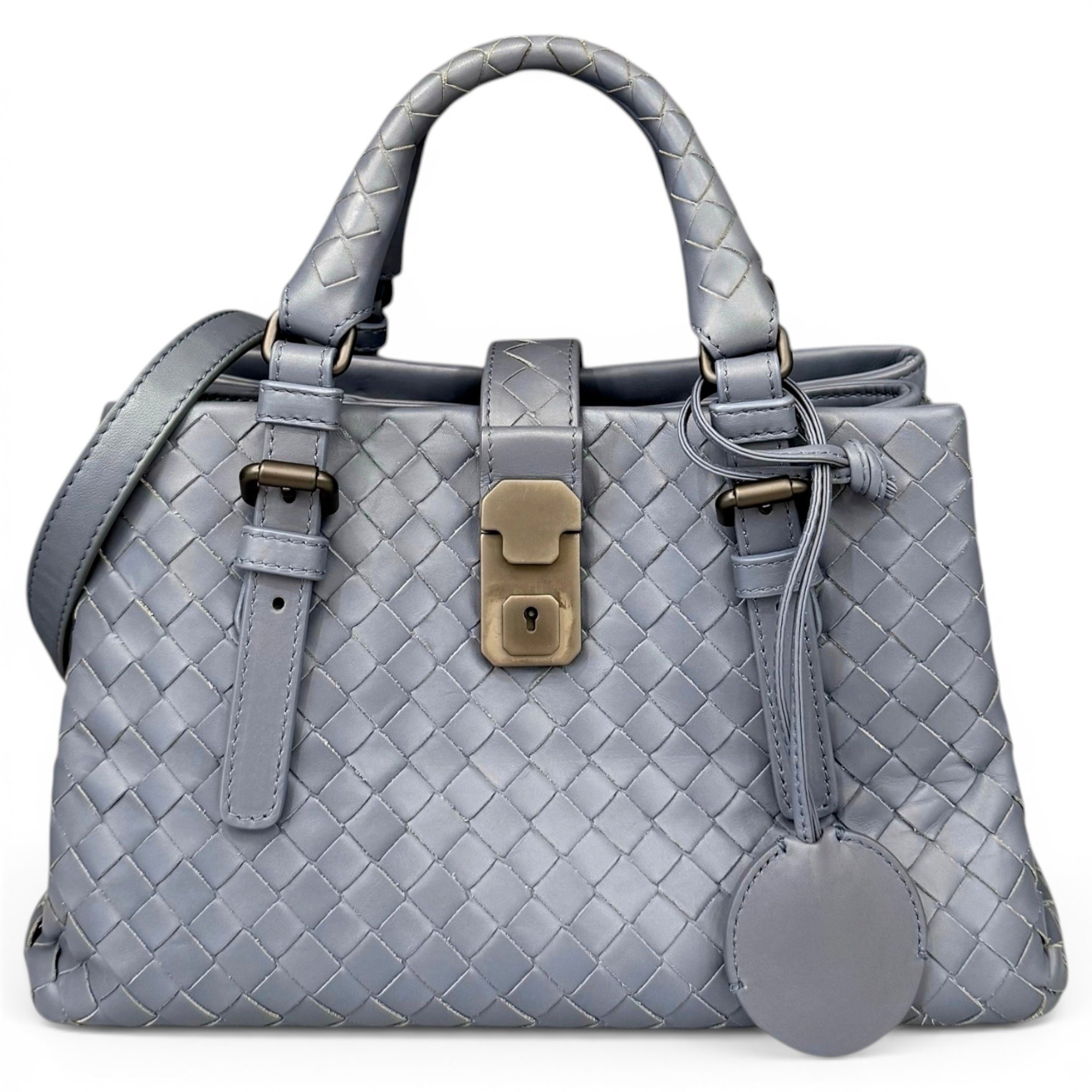 Roma leather tote