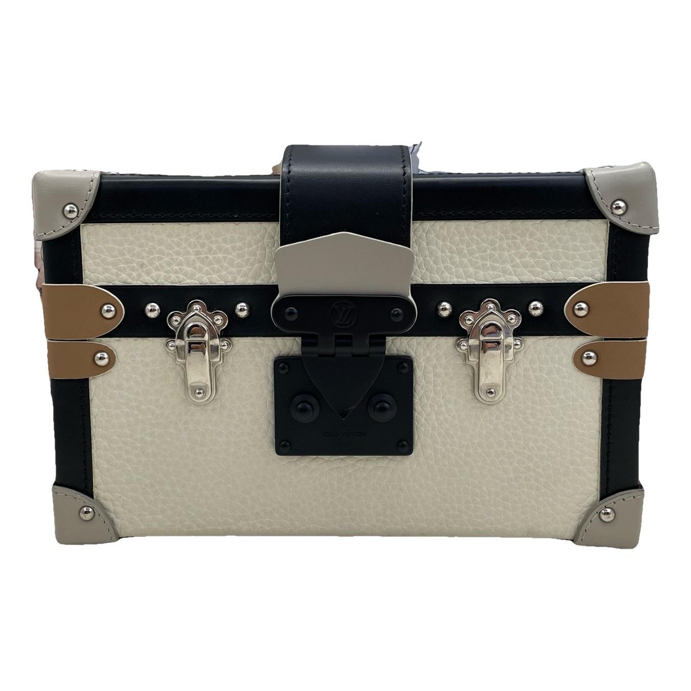 Petite Malle leather handbag