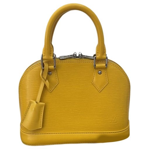 Louis Vuitton Alma BB leather handbag