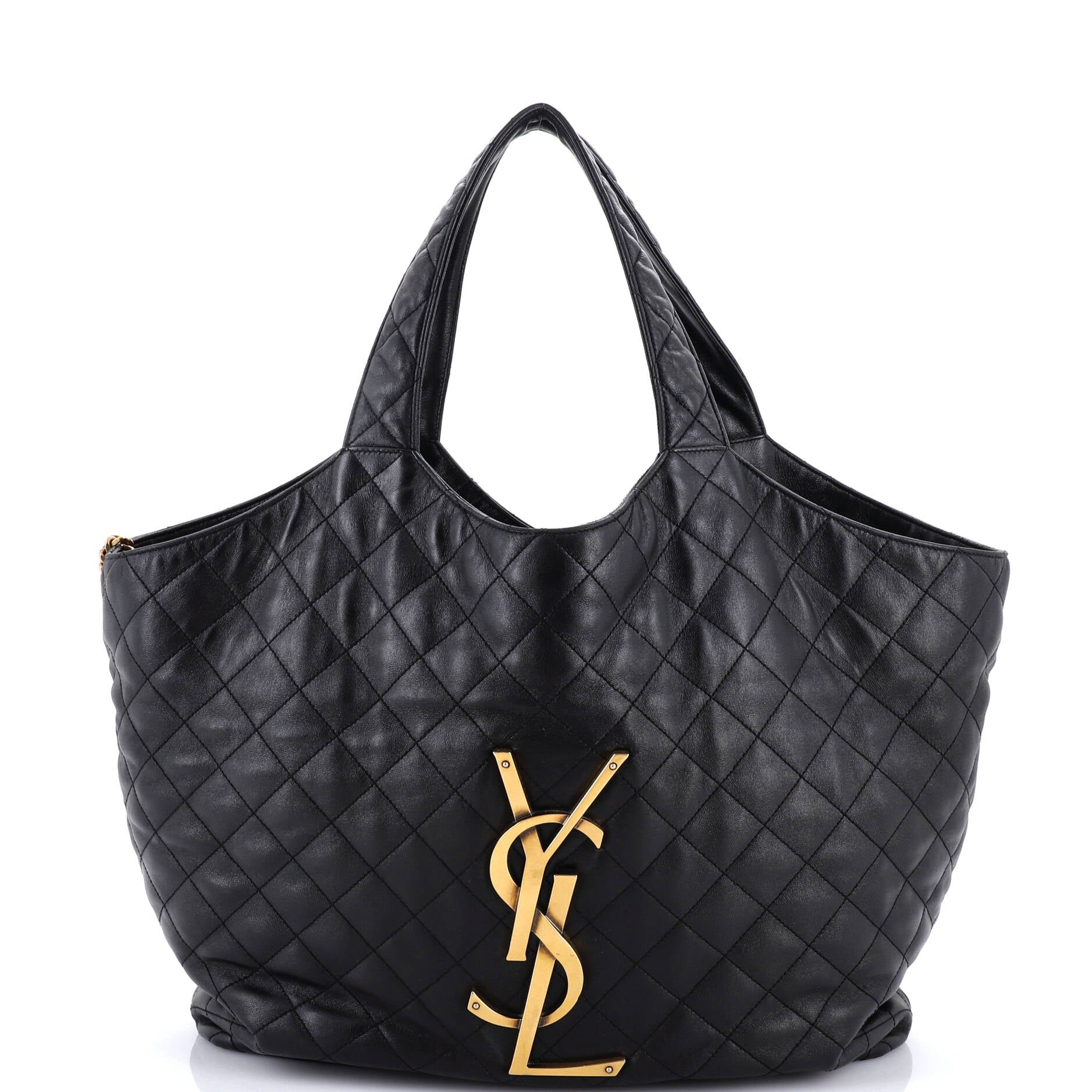 Saint Laurent Icare Shopping Tote Quilted Leather Maxi