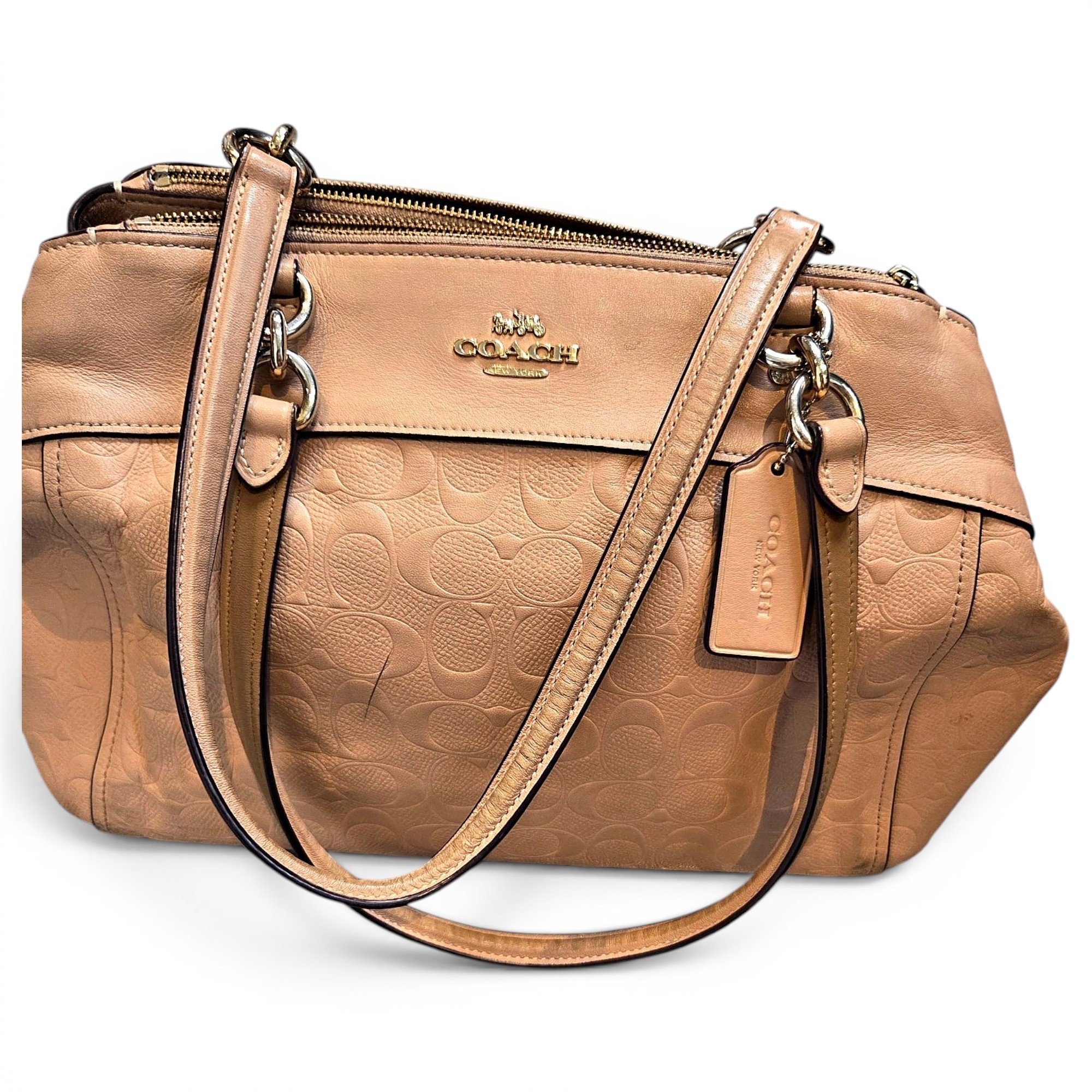 Leather satchel