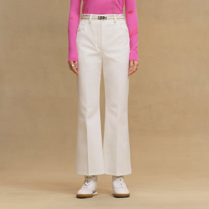 Blanc Naturel Bootcut Pants