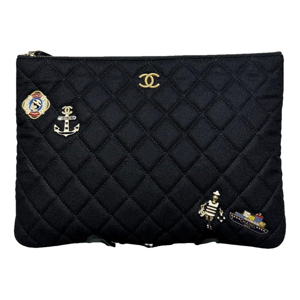 Timeless/Classique cloth clutch bag