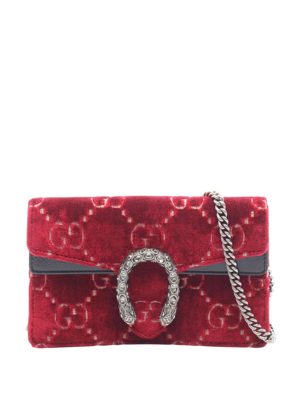 2016-2026 Mini GG Velvet Dionysus crossbody bag
