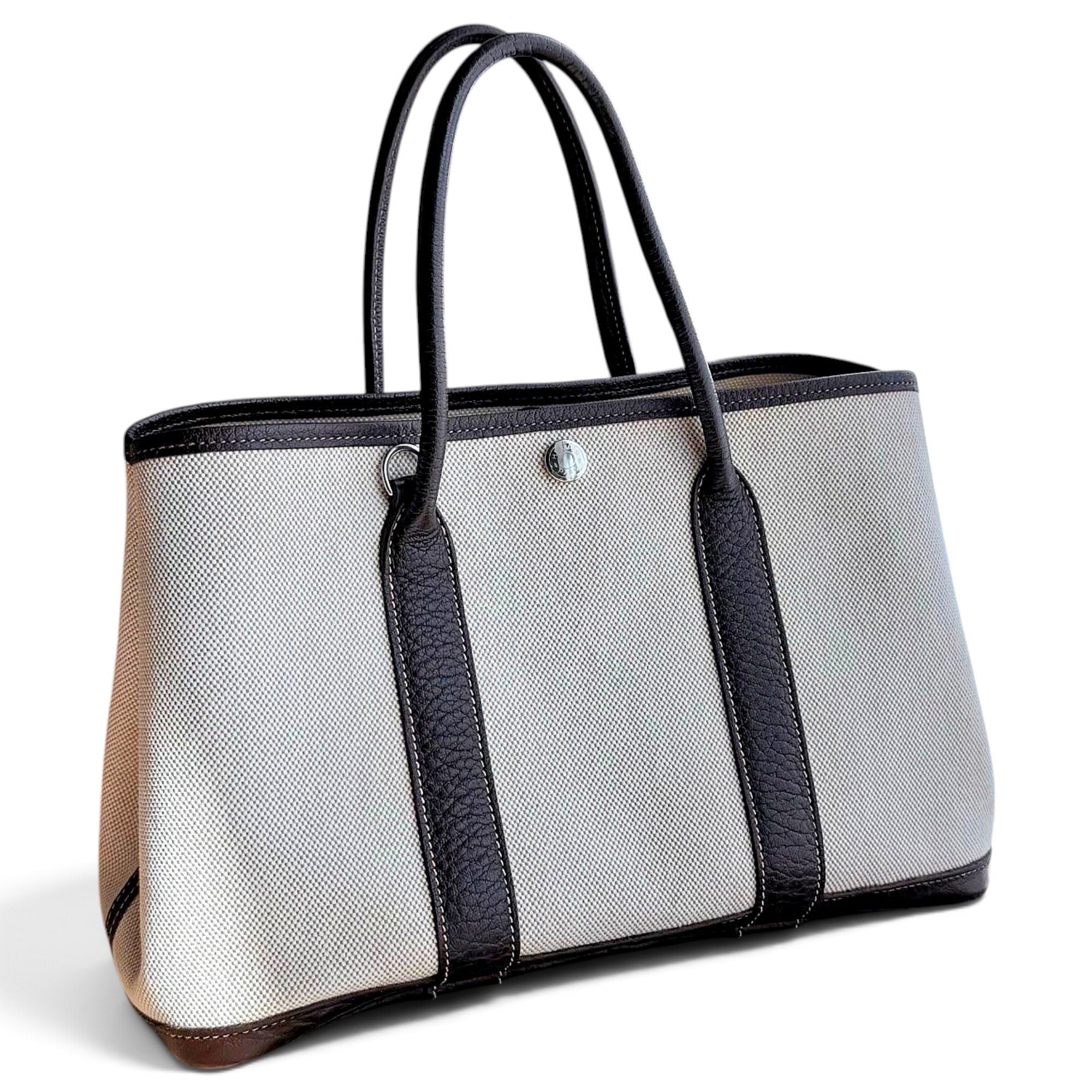 Garden Party leather handbag