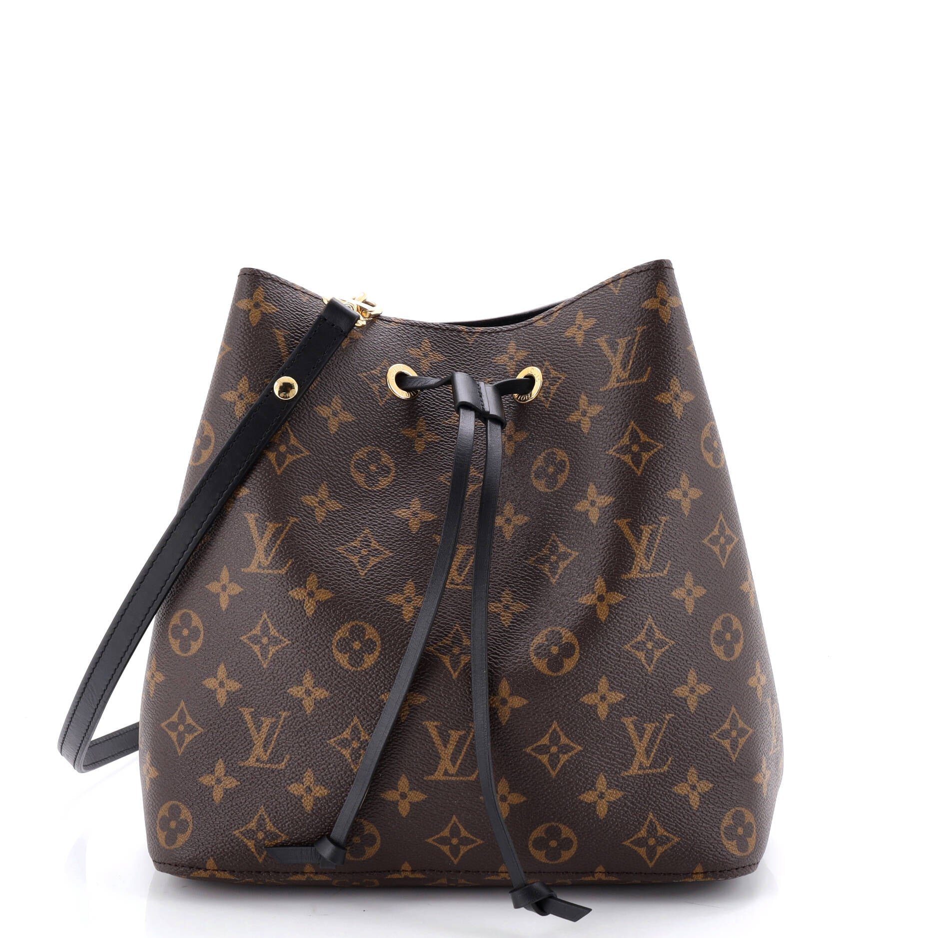Louis Vuitton NeoNoe Handbag Monogram Canvas with Leather MM