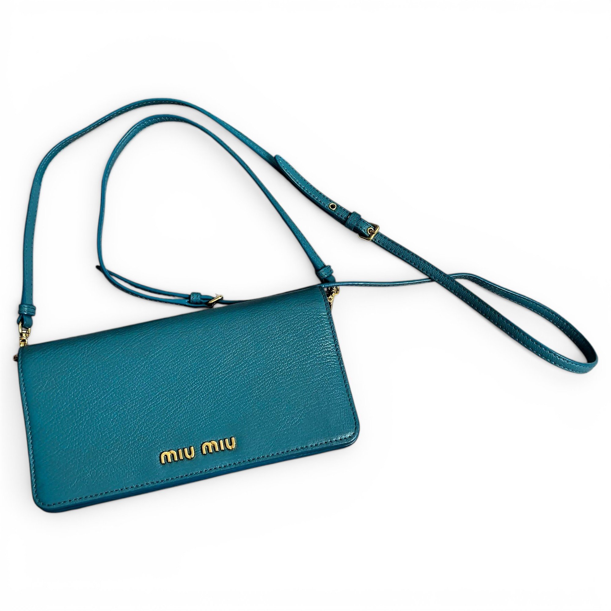 Leather crossbody bag