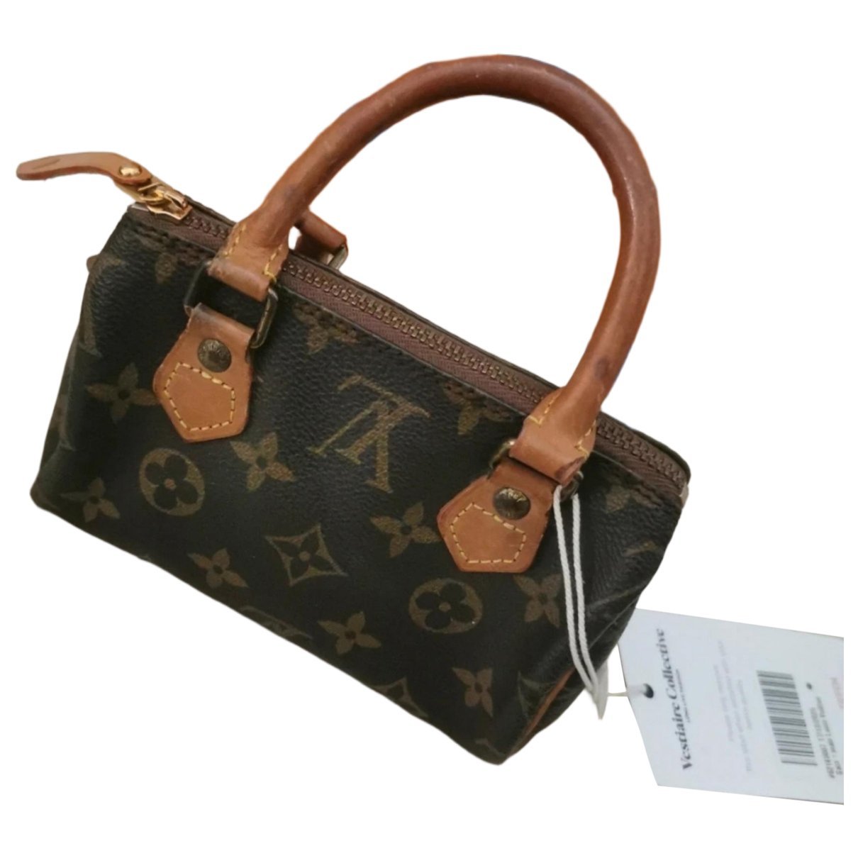 Nano Speedy / Mini HL leather handbag