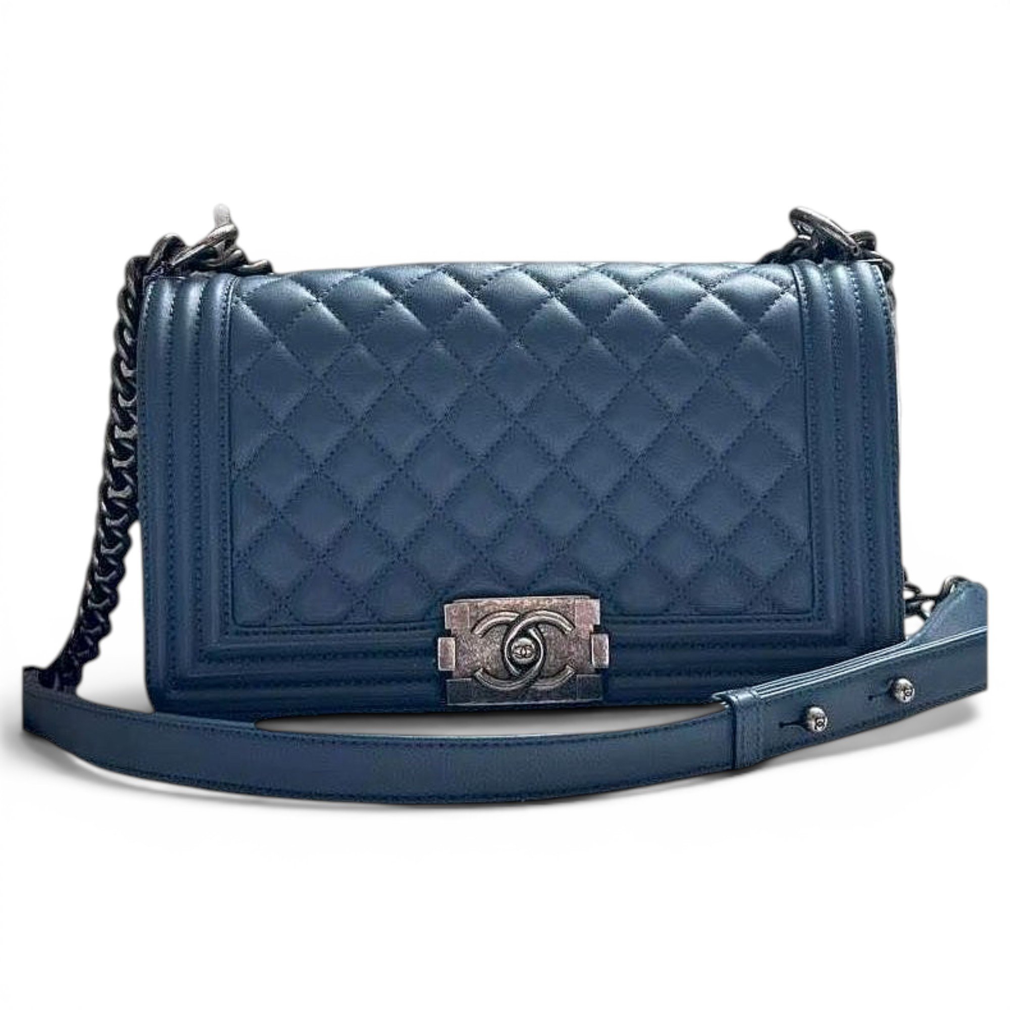 Boy leather handbag