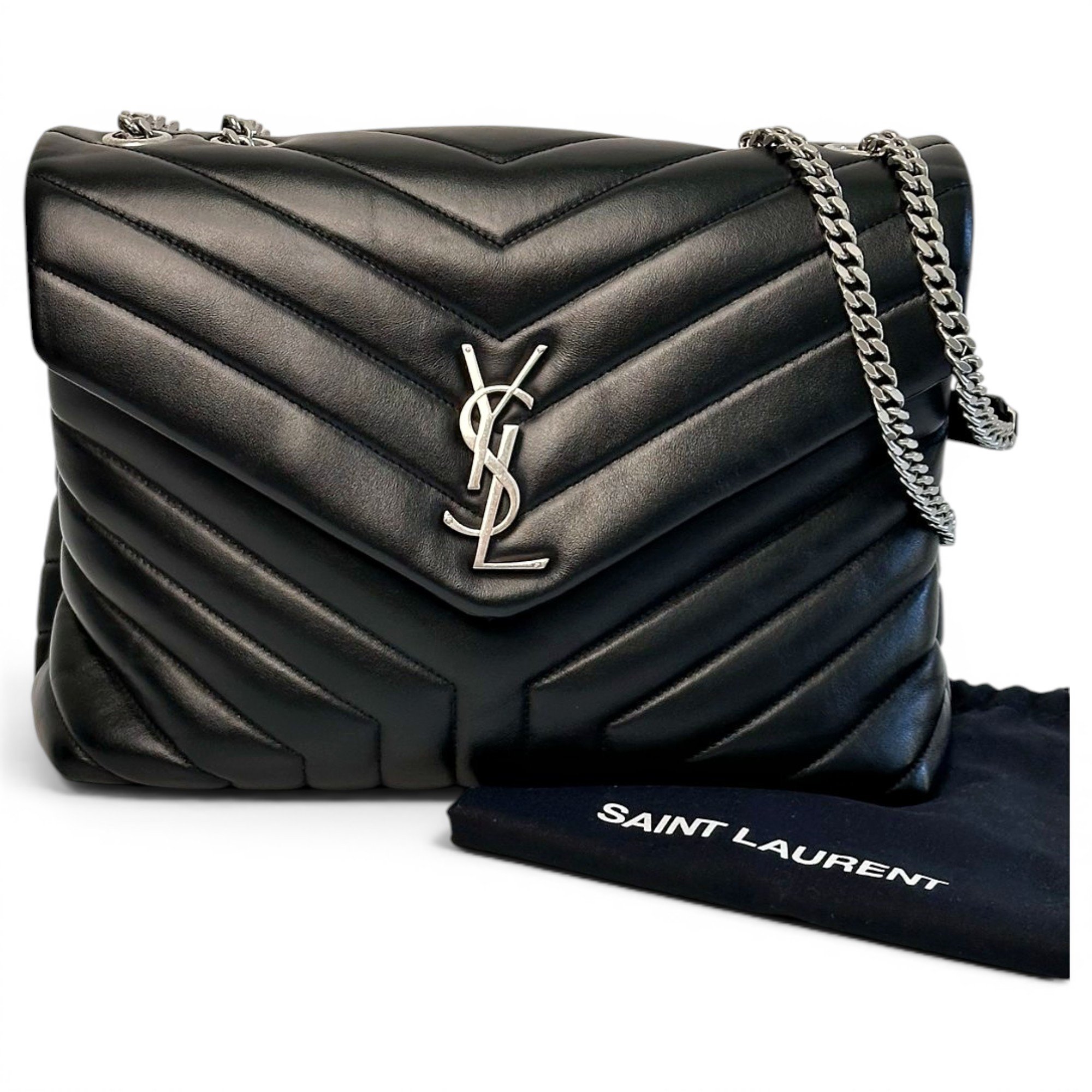 Loulou leather handbag