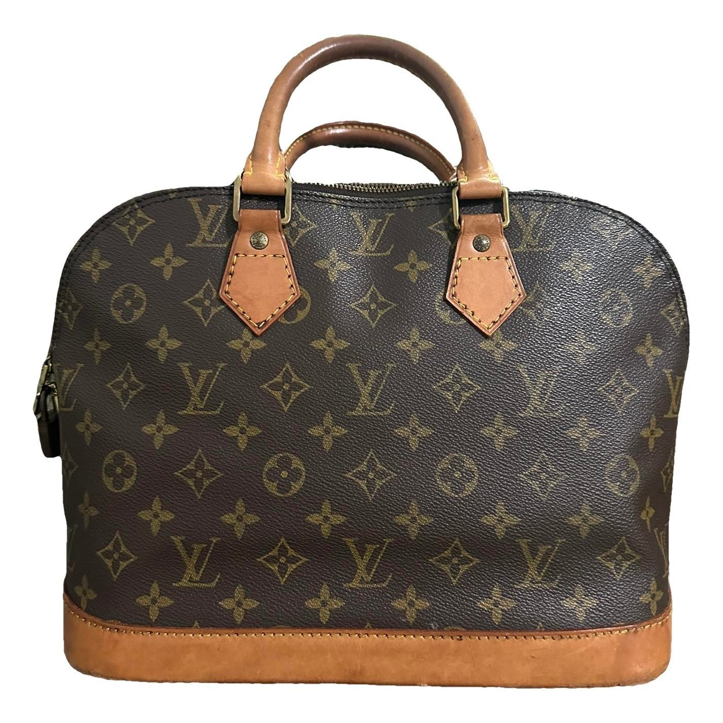 Alma leather handbag