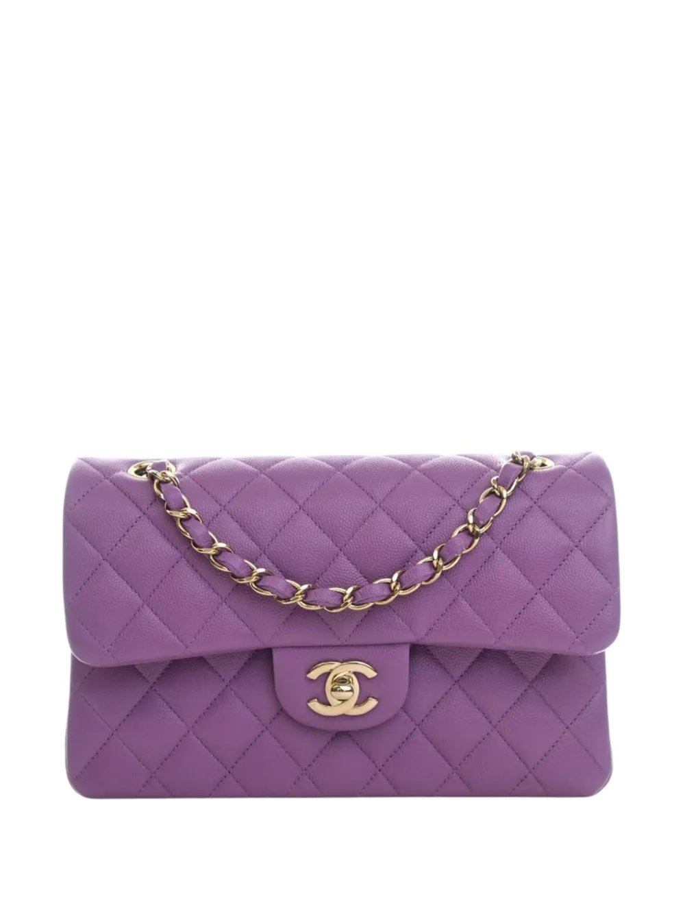 2021-2026 Small Classic Caviar Double Flap shoulder bag