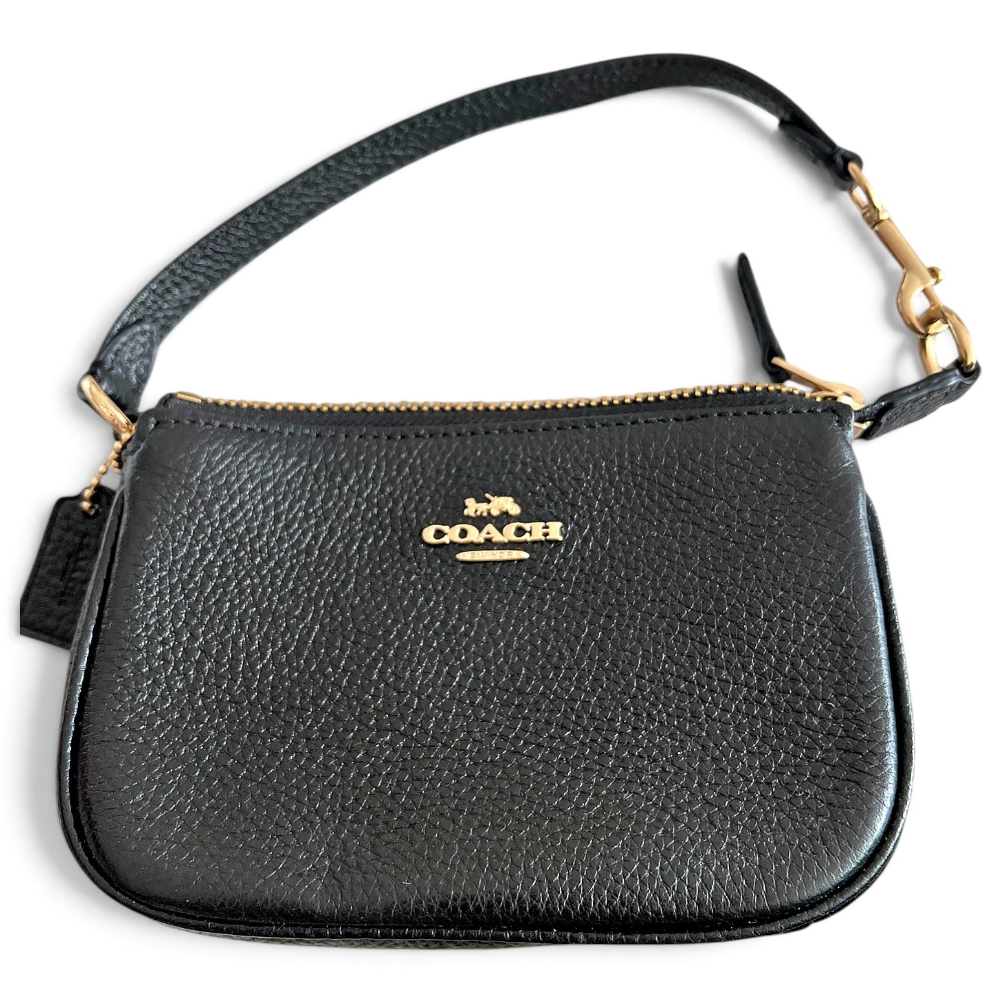 Coach Leather clutch bag