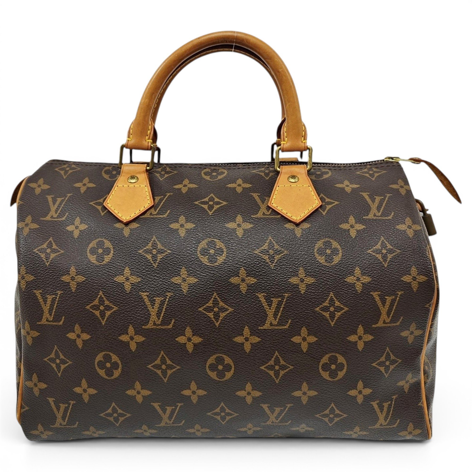Nano Speedy / Mini HL leather handbag