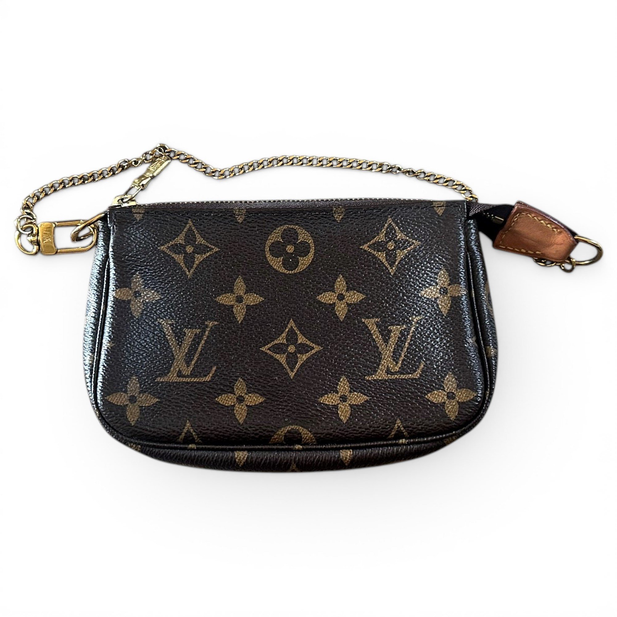 Pochette Accessoire leather handbag