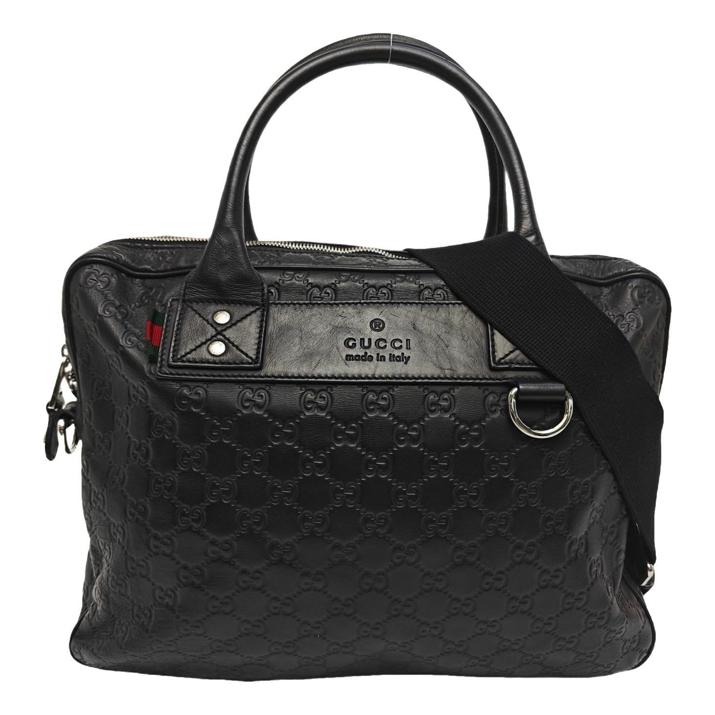 Leather handbag