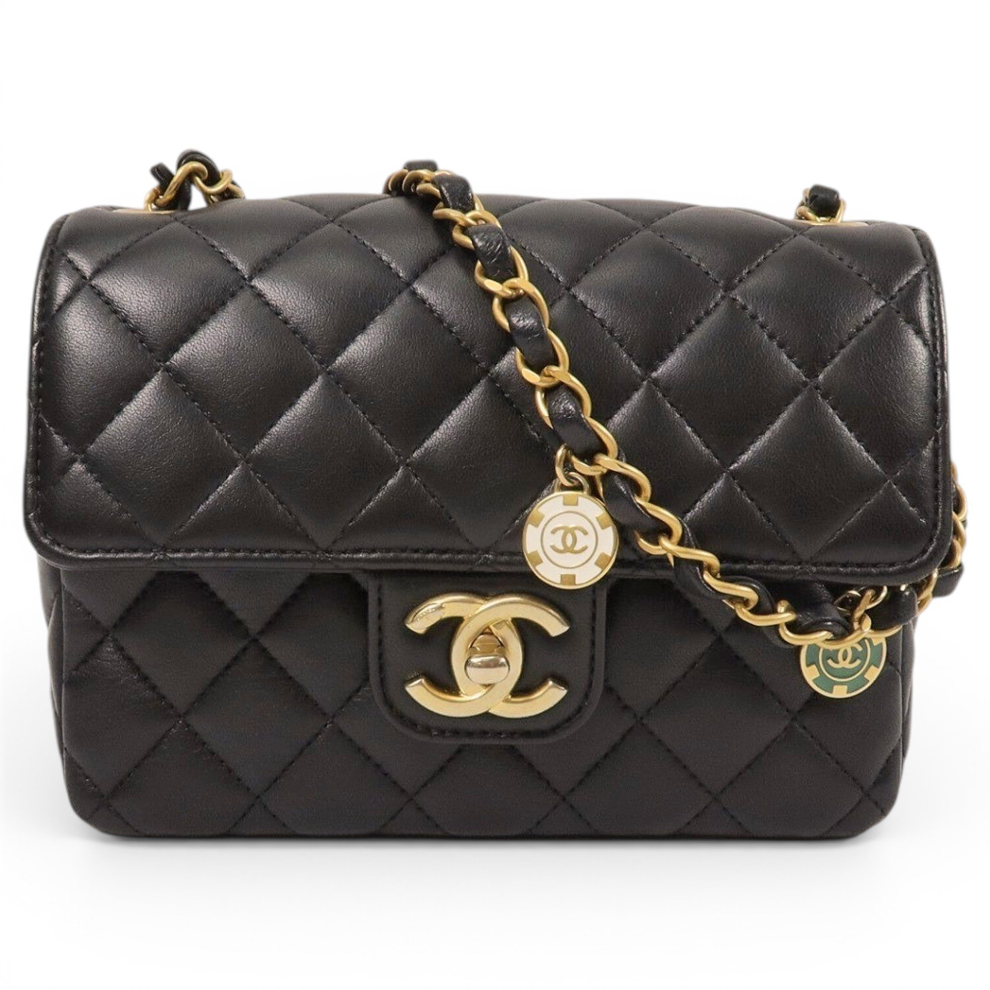 Wallet On Chain Timeless/Classique leather crossbody bag